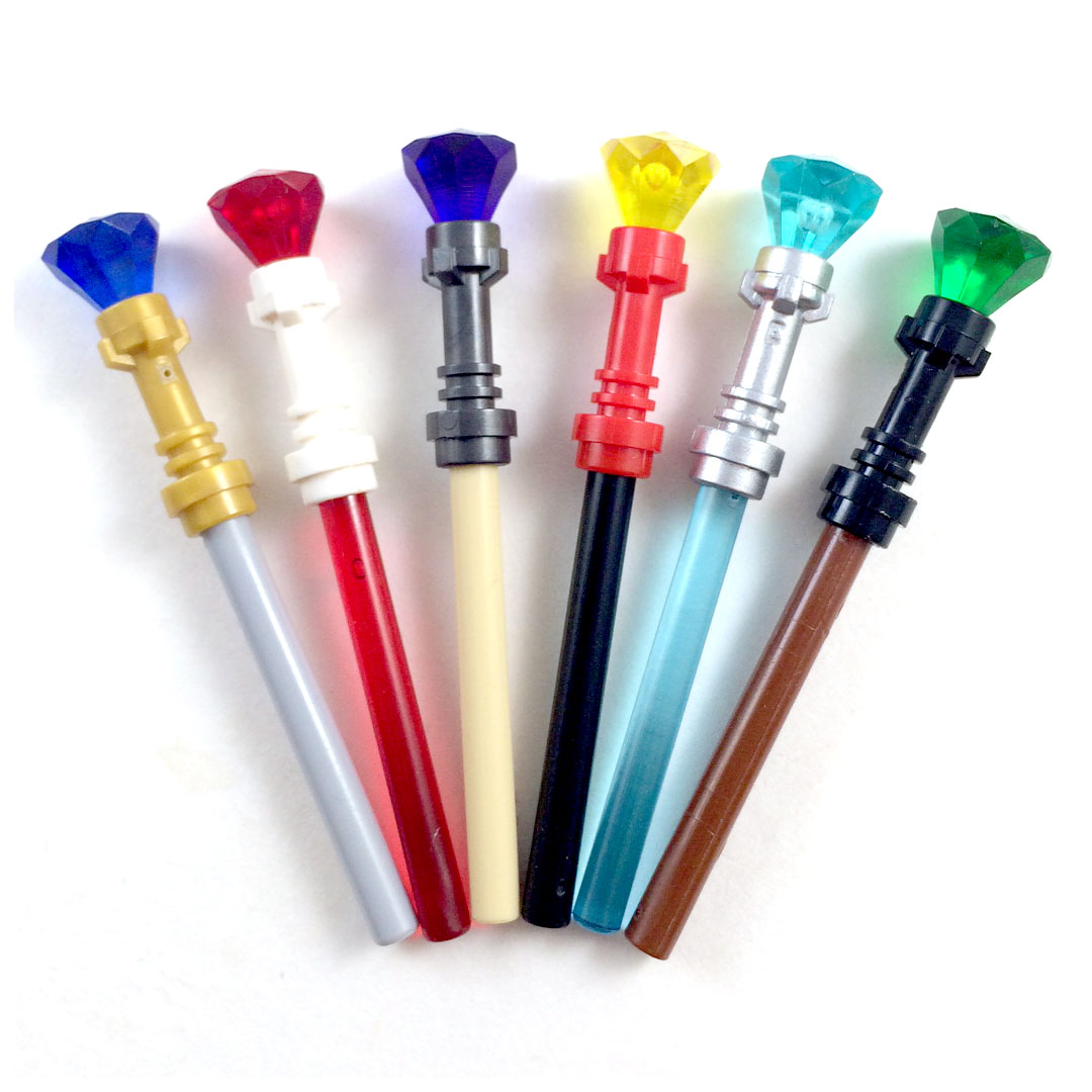 Weapons, Armor, Magical Items :: Magical Objects, Weapons, Spells :: LEGO Magical Build-a-Staff colors!)