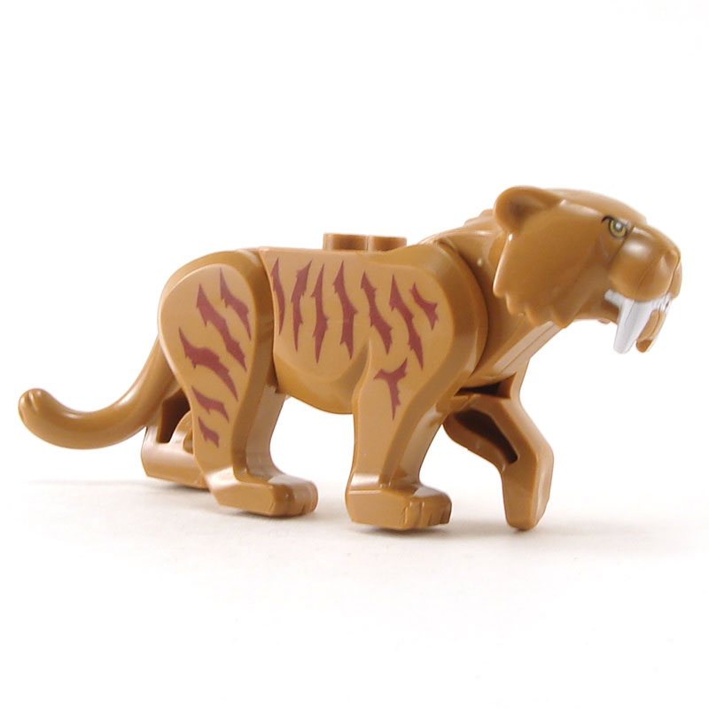 Saber-Toothed Tiger Large LEGO Animals Cat 