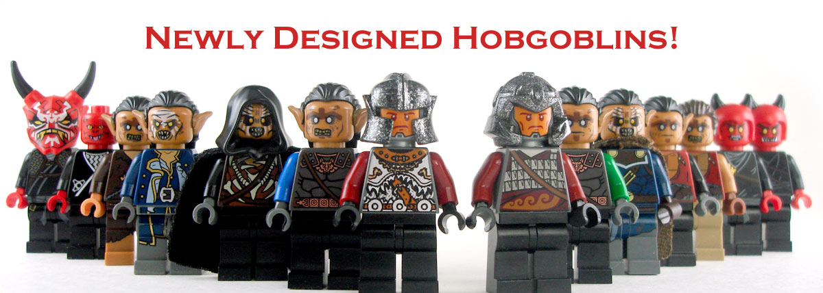 Lego Black & Red Brown Hoods & Custom Capes for Lego Minifigure 