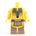 LEGO Bare Chest with Tribal Paint and Feather Necklace, Loincloth and Boots