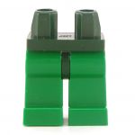 LEGO Legs, Green with Black Hips [CLONE]
