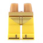 LEGO Legs, Bare with Gold Shorts/Underwear, Sandals