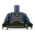 LEGO Torso, Dark Blue with Armor Plate