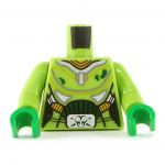 LEGO Torso, Female, Lime Green Armor