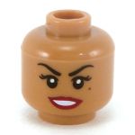 LEGO Head, Female, Medium Flesh, Large Smile
