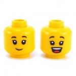 LEGO Head, Female, Smiling