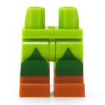 LEGO Legs, Lime and Green Pants with Brown Boots