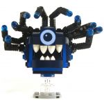 LEGO Beholder, Blues with Black Eyestalks, Blue Eyes