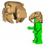 LEGO Snake Skull Helmet [CLONE]