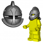 LEGO Minifig Helmet Castle Closed with Eye Slit [CLONE] [CLONE]