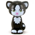 LEGO Cat, Black with White Features