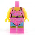 LEGO Pink Outfit, Female with Planet Emblem [CLONE]