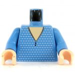 LEGO Torso, Female, Medium Blue Sweater