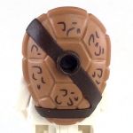 LEGO Tortle Shell, Dark Flesh Color with Sash and Stud