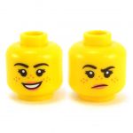 LEGO Head, Black Bushy Beard and Eyebrows, Frown [CLONE] [CLONE] [CLONE] [CLONE] [CLONE] [CLONE]