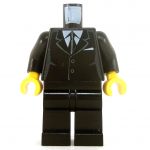 LEGO Black Suit and Tie