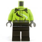 LEGO Lime Jacket with Black Pants