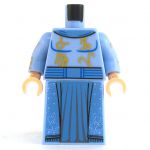 LEGO Blue Wizard Robe with Stars and Moons Pattern [CLONE]