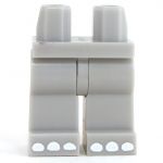 LEGO Legs, Light Bluish Gray with Toes
