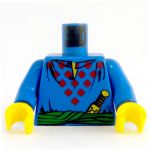 LEGO Torso, Blue Peasant Shirt, Pouch [CLONE] [CLONE]