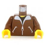 LEGO Torso, Brown Jacket