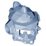 LEGO Spiked Helmet with Side Holes, Sand Blue