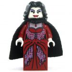LEGO Vampire (or Spawn), Female with Tattered Red Robes