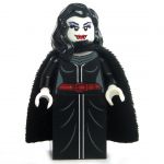 LEGO Vampire (or Spawn), Female, Black Robes with Red Belt