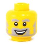 LEGO Head, Beard without Moustache, Smile with Teeth [CLONE] [CLONE]