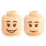 LEGO Head, Female, Very Wide Smile/Frown