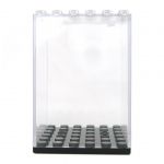 LEGO Clear Figure Case with Baseplate, 6x6