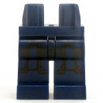 LEGO Legs, Dark Blue with Black Armor
