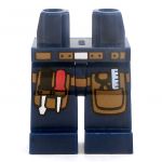 LEGO Legs, Dark Blue with Tool Belt