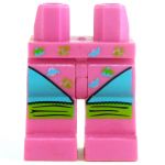LEGO Legs, Dark Pink with... craziness