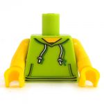 LEGO Torso, Sleeveless Lime Hoodie