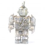 LEGO Animated Armor, Short and Square, Silver