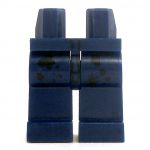 LEGO Legs, Dark Blue with Dirty Spots