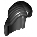 LEGO Hair, Long and Straight, Center Part, Black