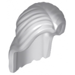 LEGO Hair, Long and Straight, Center Part, Light Bluish Gray