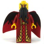 LEGO Archmage, Dark Red Outfit with Flames