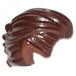 LEGO Hair, Swept Back, Dark Brown with Pointed Ears, Reddish-Brown