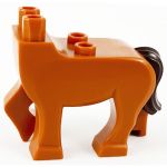LEGO Centaur Body, Dark Orange with Dark Brown Tail (LEGO)