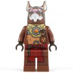 LEGO Lycanthrope: Wererat, Shoulder Armor and Long Dark Red Loincloth