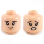 LEGO Head, Young Face, Small Smile/Worried