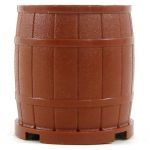 LEGO Large Barrel, Reddish Brown