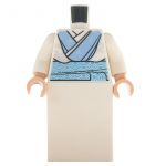 LEGO White Robe, Blue Trim and Sash