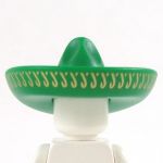 LEGO Hat, Large Sombrero, Green