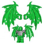 LEGO Dragon Wings (for minifigures), Tattered