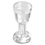 LEGO Drinking Cup / Goblet, Clear Glass