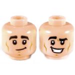 LEGO Head, Cheek Lines, Smile / Smile with Teeth
